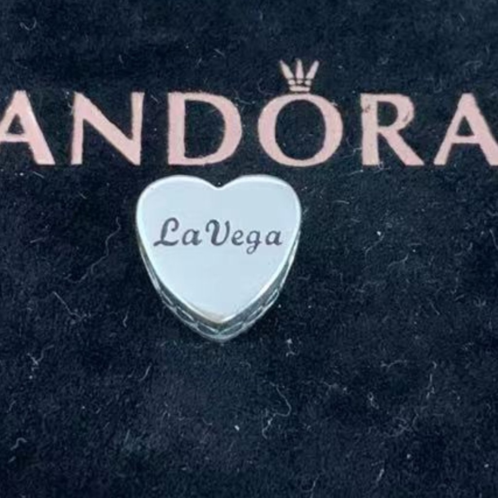 Pandora Las Vegas Heart Charm